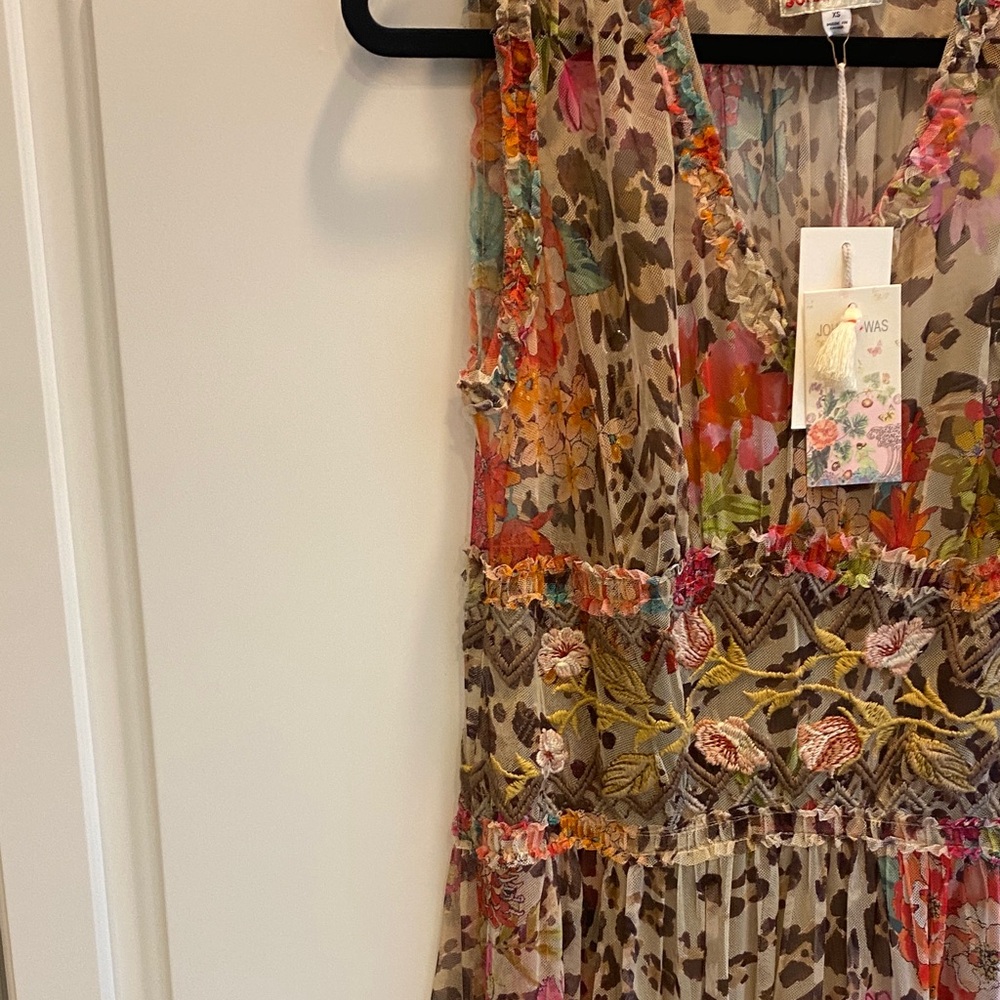 Johnny Was Multicolor Floral Dress - Picture 2 of 11